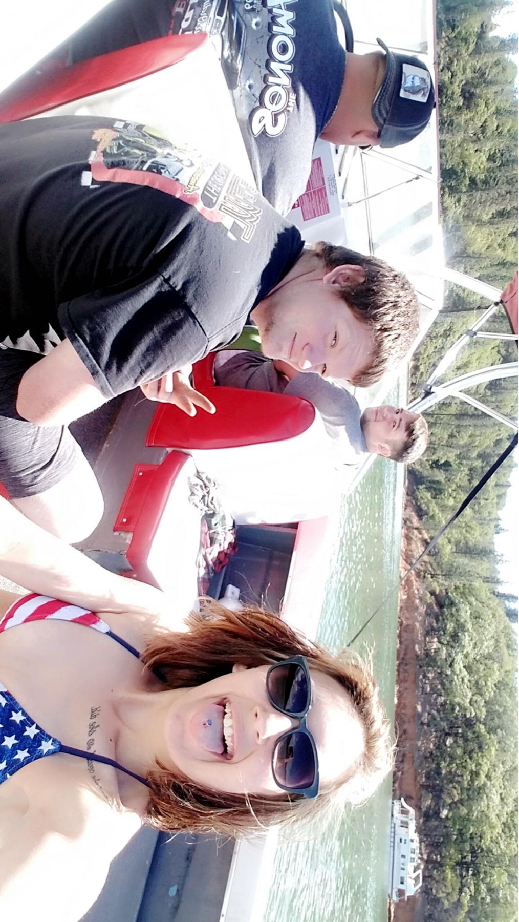 Shasta lake the day we started dating may 14th 2017
