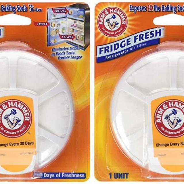 Arm & Hammer Fridge Fresh Refrigerator, 1 Count (Pack of 2)