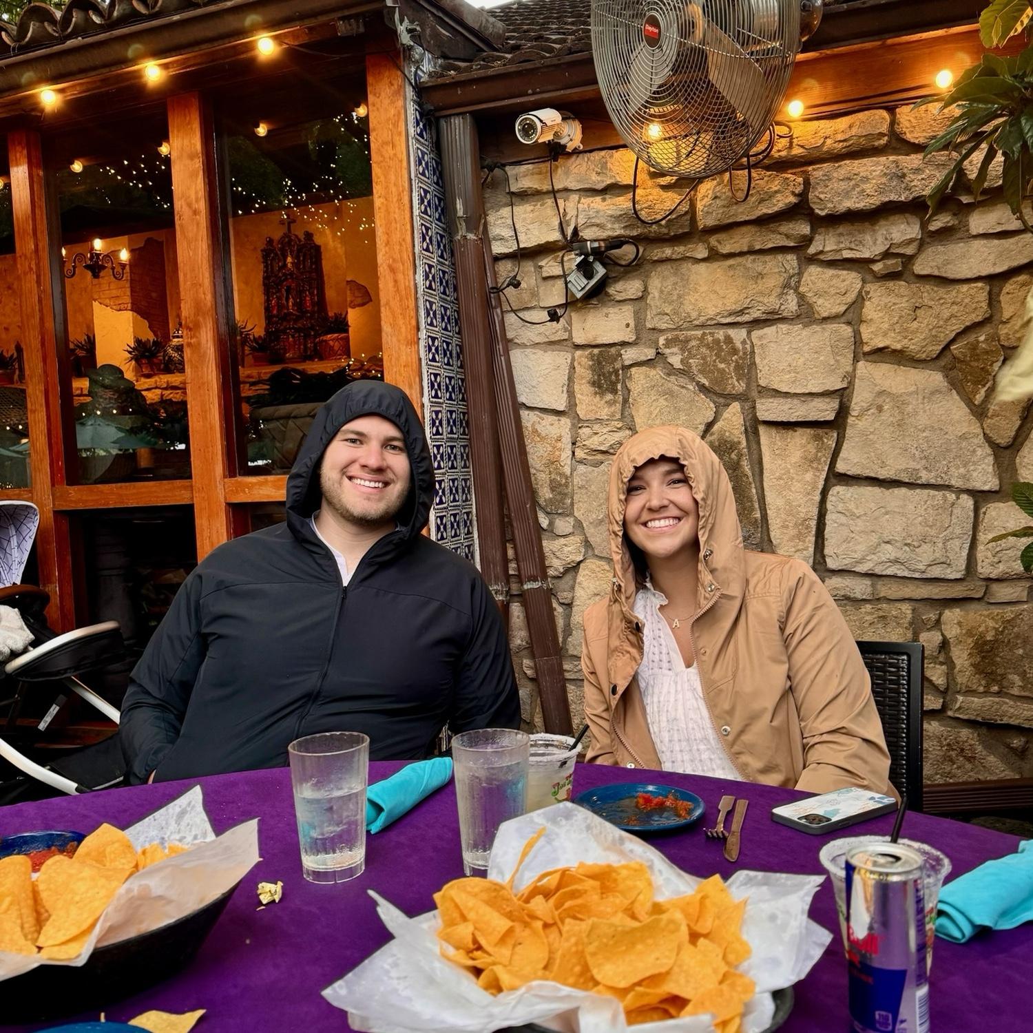 Rain or shine we will be at Joe T's!