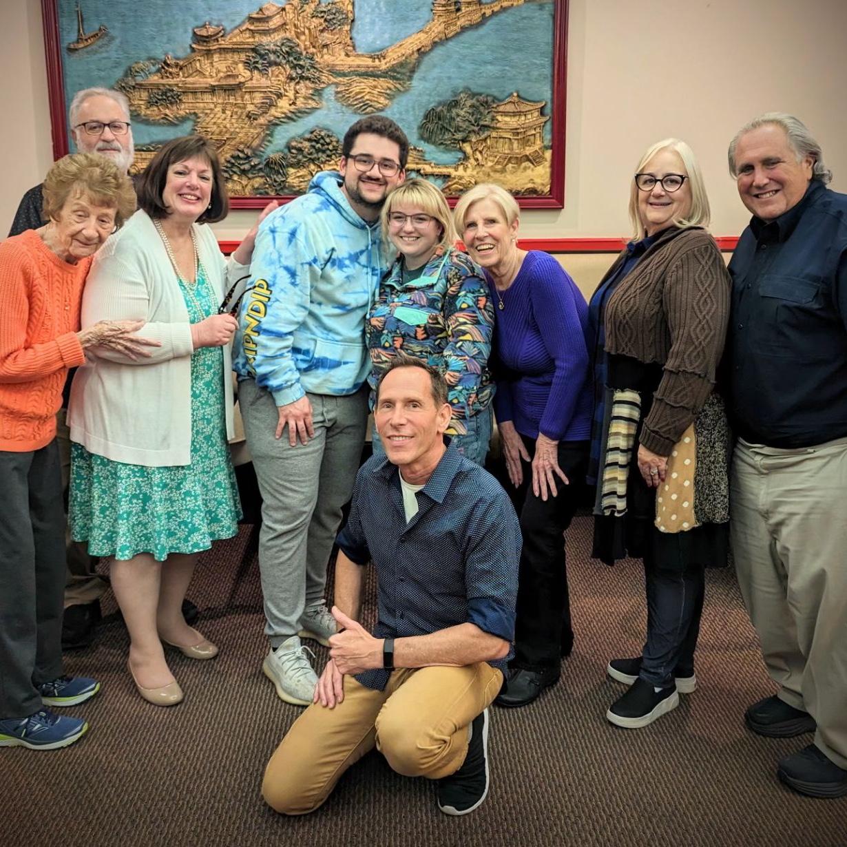 Julia's first-time meeting some of Philip's family