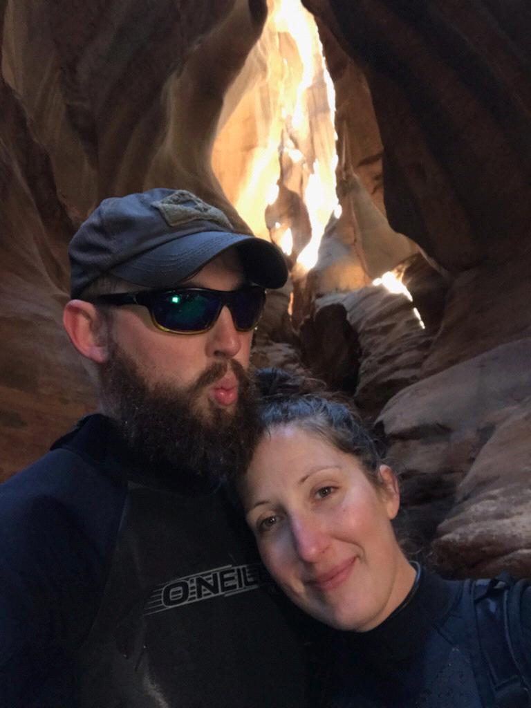 This was taken right before he proposed.