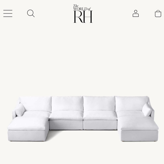 Restoration Hardware Couch