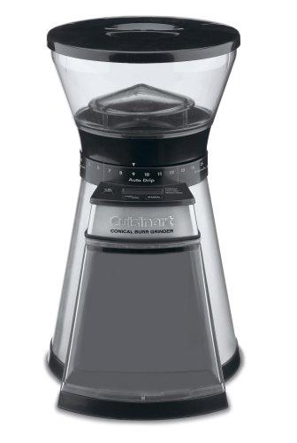 Cuisinart CBM-18N Programmable Conical Burr Mill, Stainless Steel, COMPACT