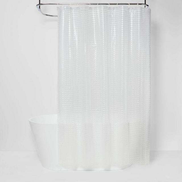 Cubic Shower Curtain Clear - Room Essentials™