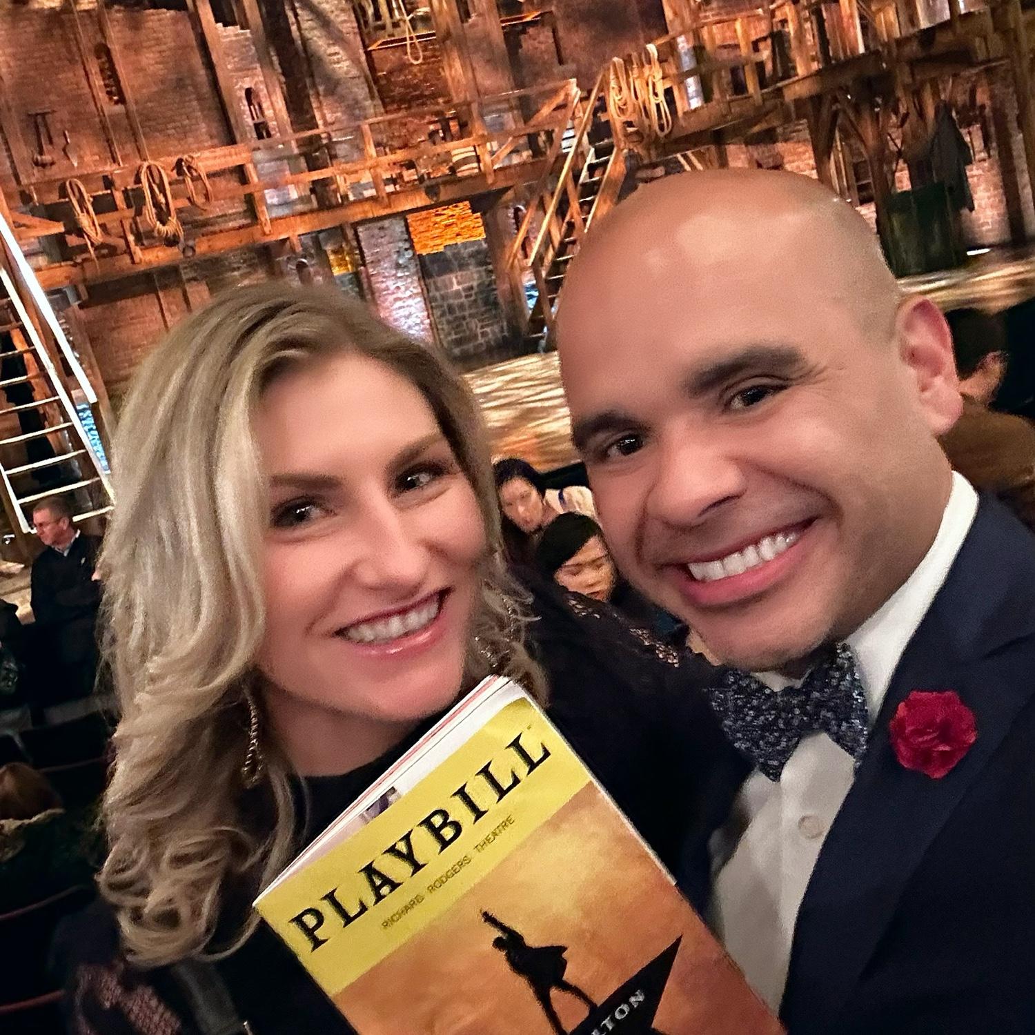 Surprise NYC Broadway show, Hamilton