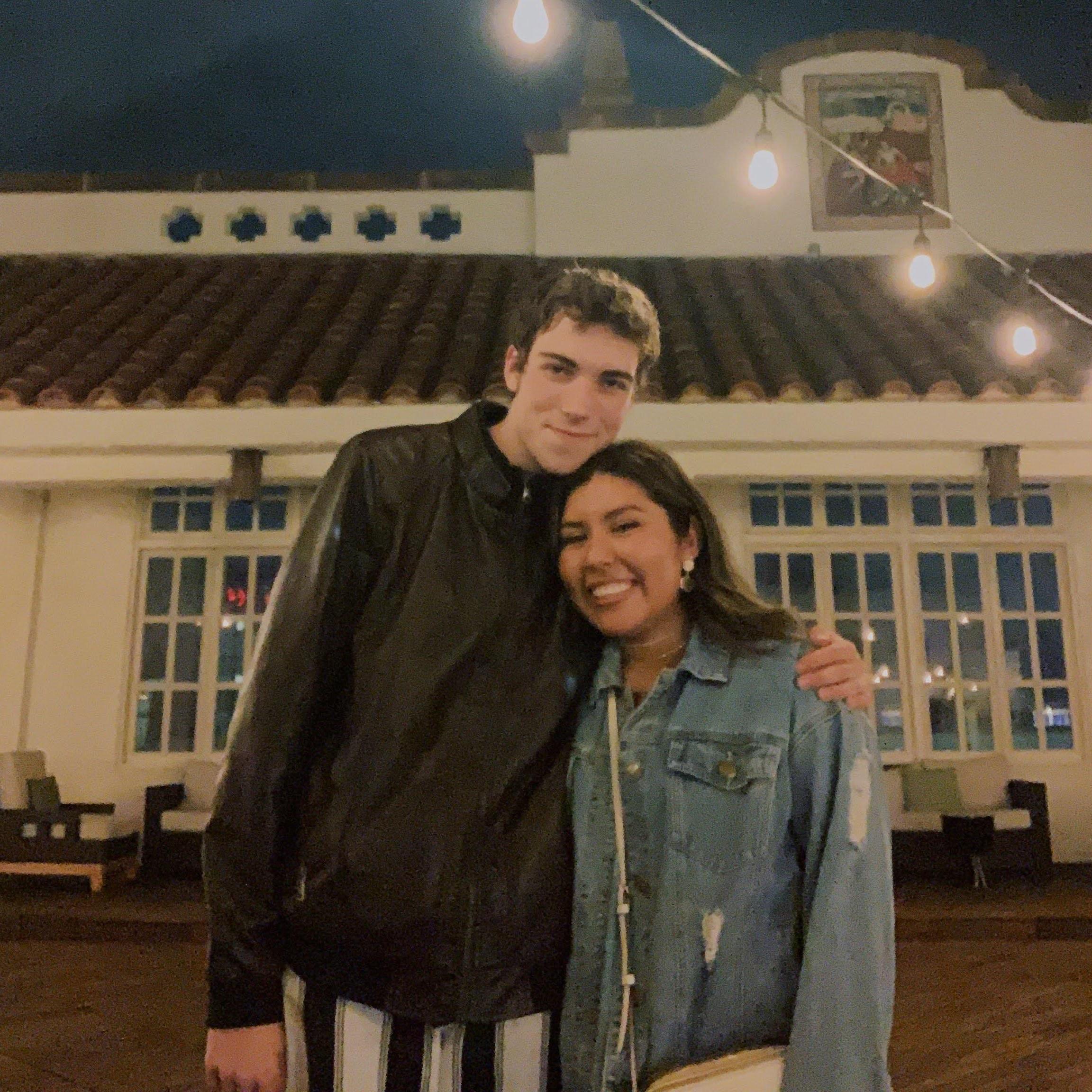 Our first date(: we explored downtown SA this night