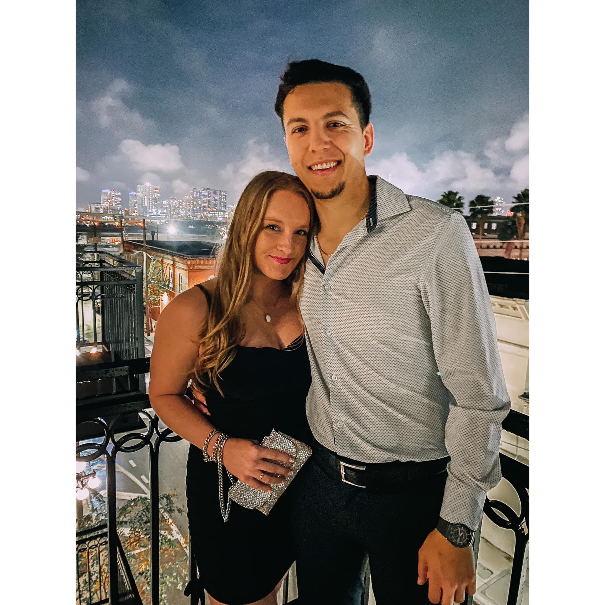 Our first New Year's together!