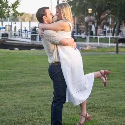 From our engagement shoot in Old Town Alexandria