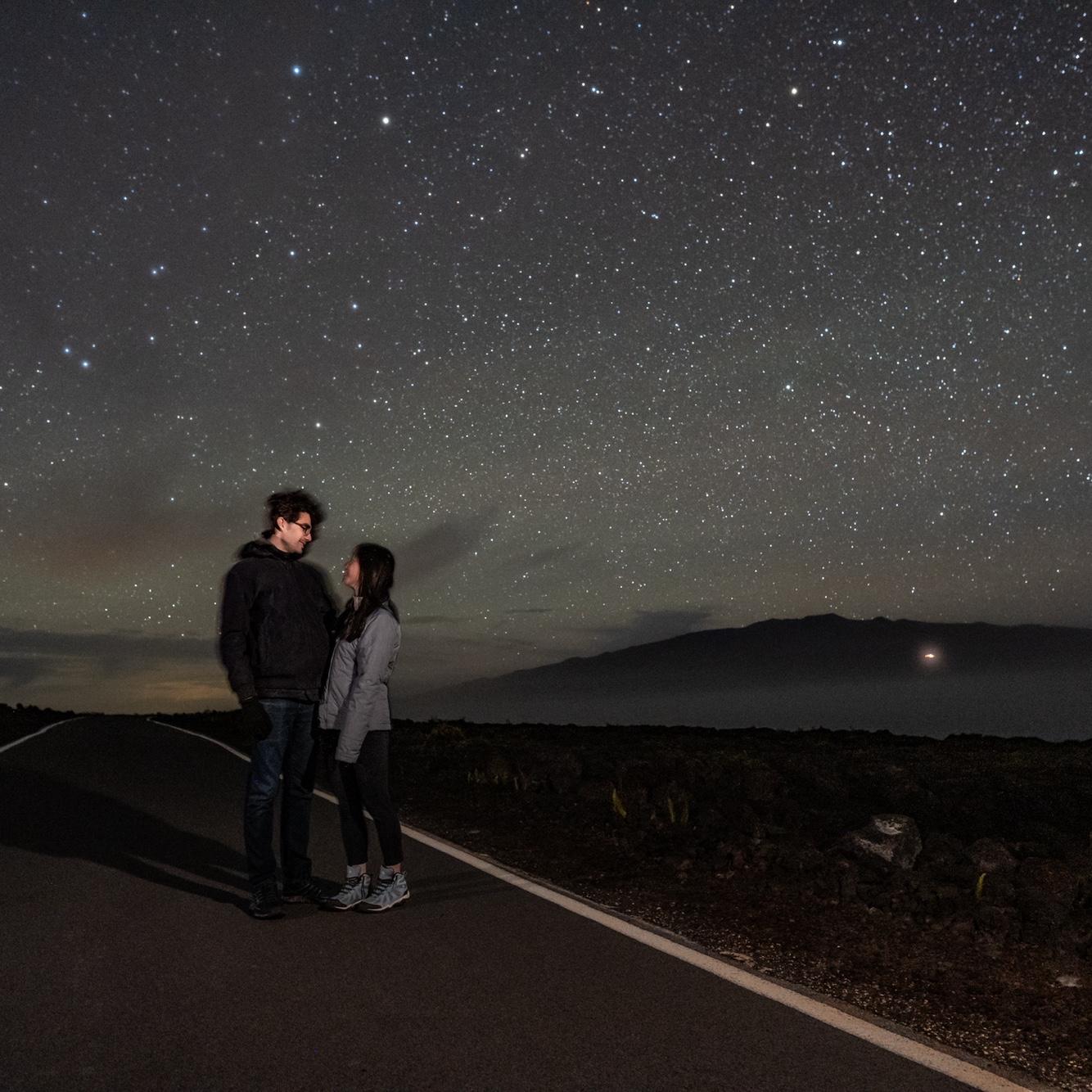 Stargazing in Hawaii