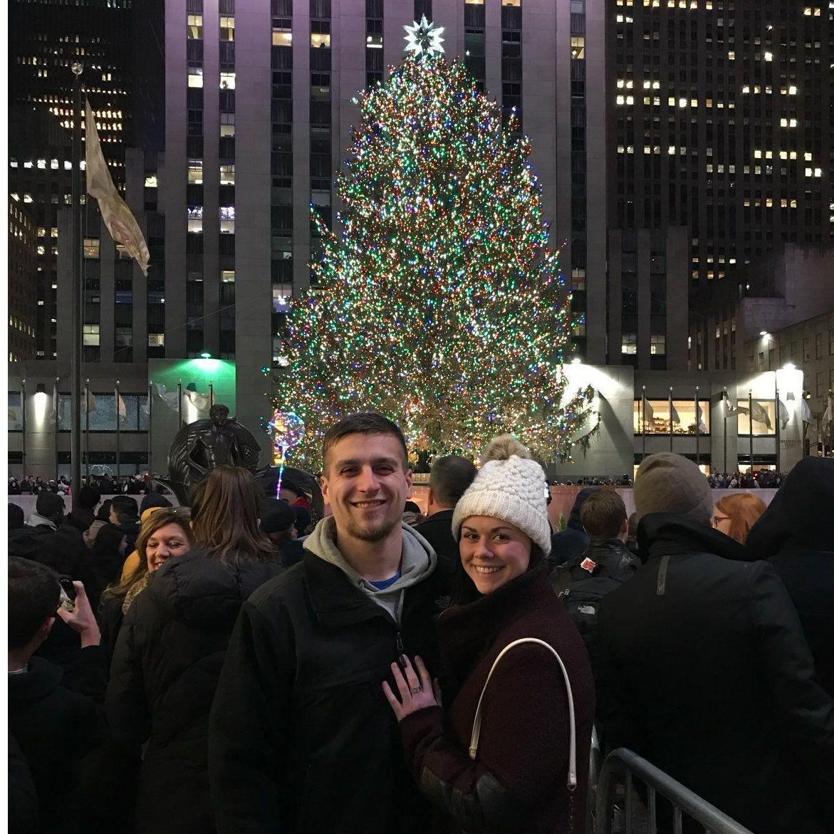 December 2017: Our first Rockefeller Tree trip together