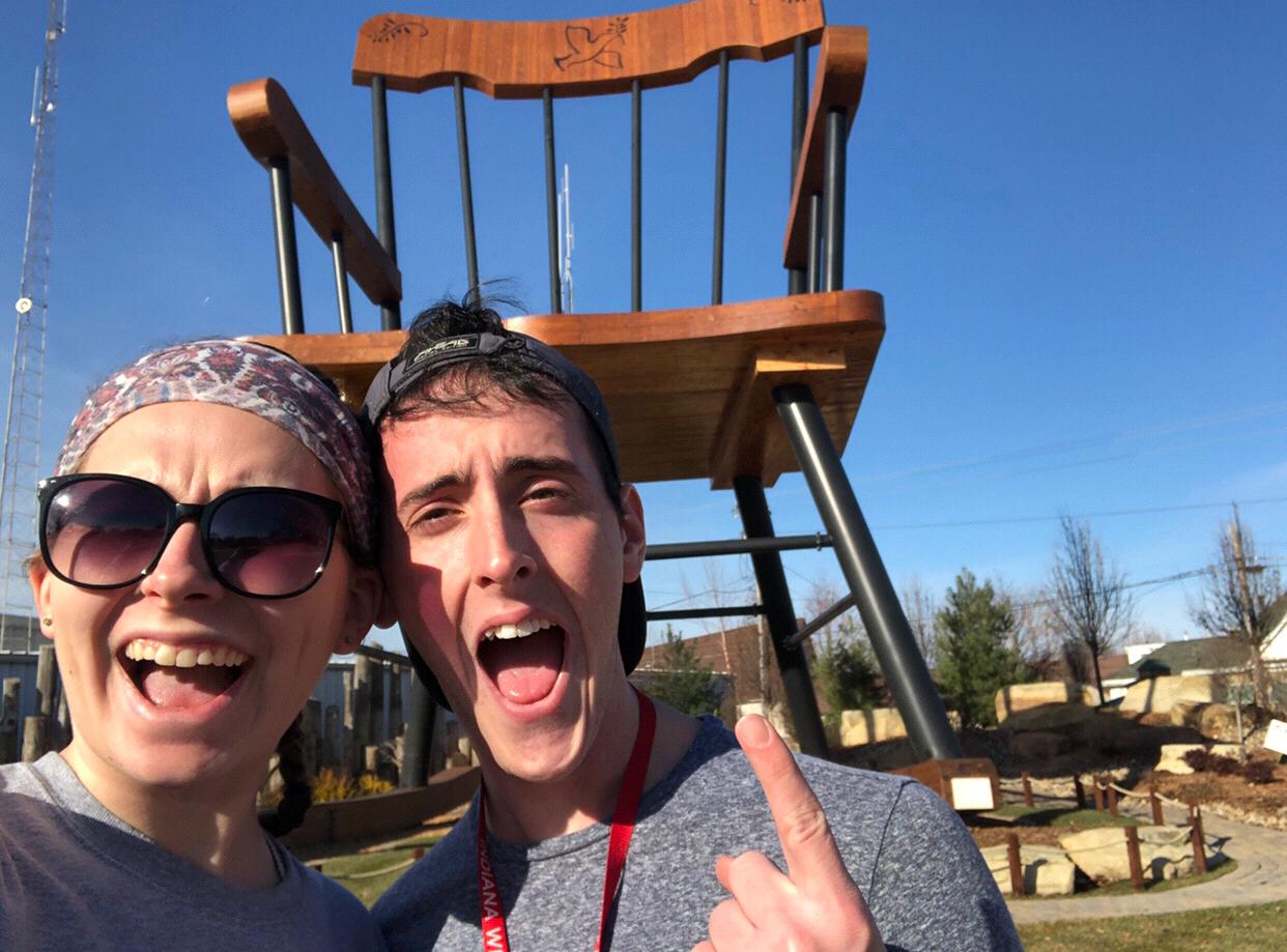 World’s largest rocking chair!