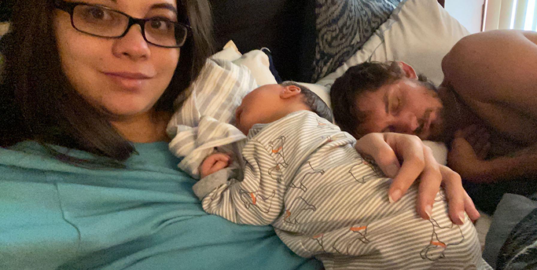 First week we were home with our pride and joy !