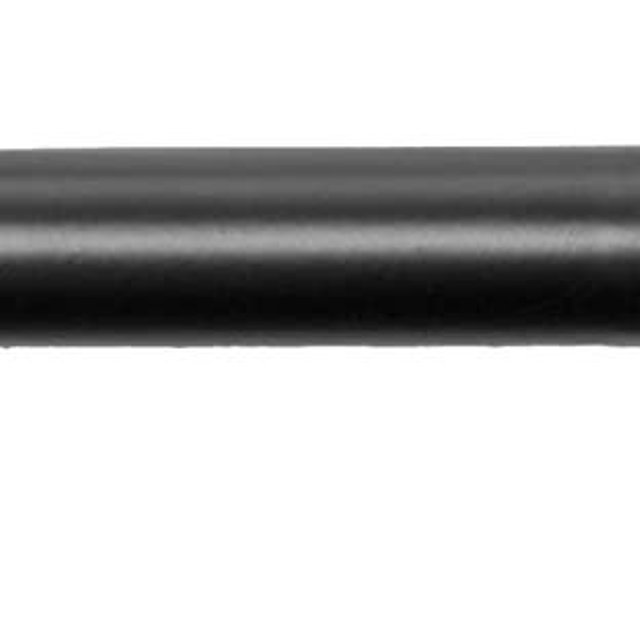 Amazon Basics 1-Inch Curtain Rod with Round Finials - 2-Pack, 36 to 72 Inch, Black