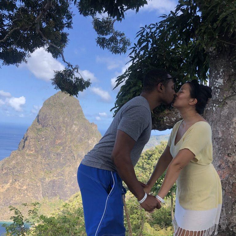 Our first abroad trip to St.Lucia!