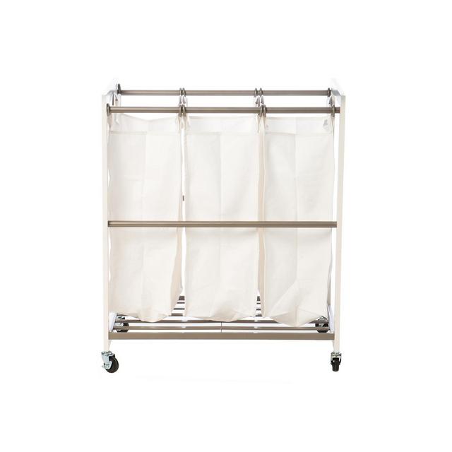 TRINITY 3 Bag Laundry Cart