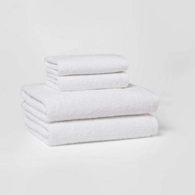 4pc Bath Towel/Hand Towel Set - Room Essentials™