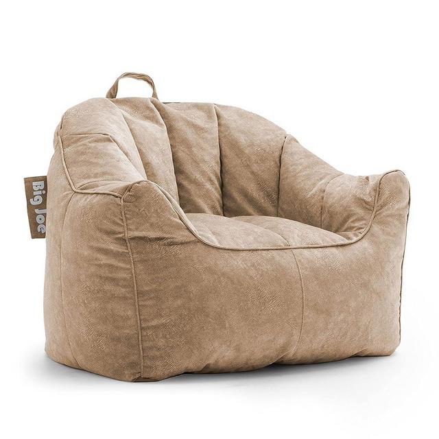 Big Joe Hug Bean Bag Chair, Caribou Hyde, Faux Polyester Blend, 3 feet