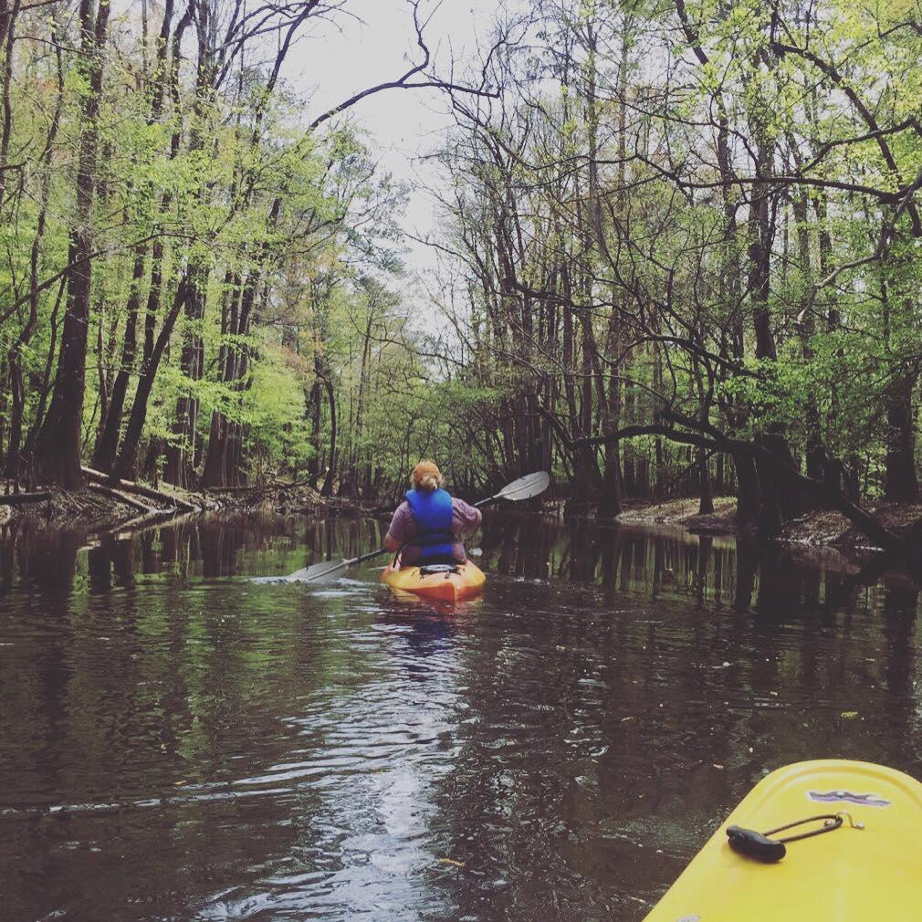 Kayaking the Congaree Together