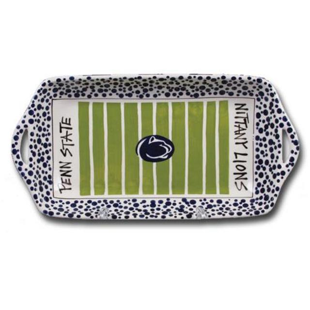 Magnolia Lane Penn State Ceramic Stadium Platter