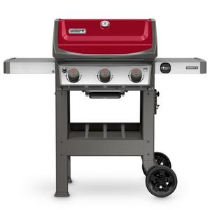 Weber Spirit II Red 3-Burner Liquid Propane Gas Grill
