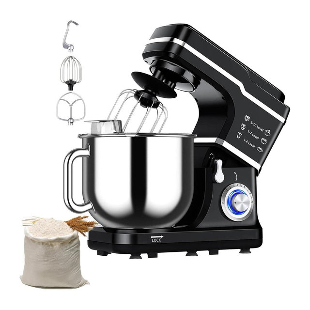 660W 7.5QT Stand Mixer - 10 Speed Tilt-Head Electric Mixer for Kitchen