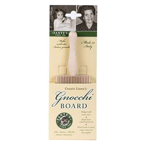 Fantes Gnocchi Board, Beechwood, 8-Inches, The Italian Market Original since 1906