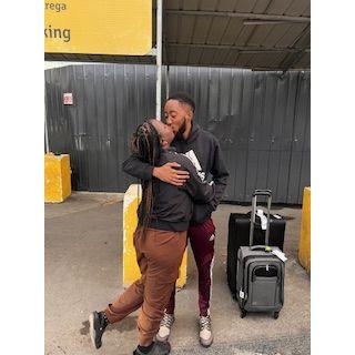 Second time traveling away from him.