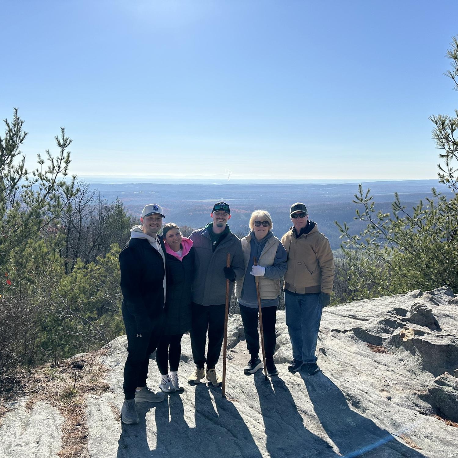 Nick parents had recently moved to Tennessee, so this was our first visit to see their new home! Hiking, cozy movies, and Buccee’s were all a part of the trip!