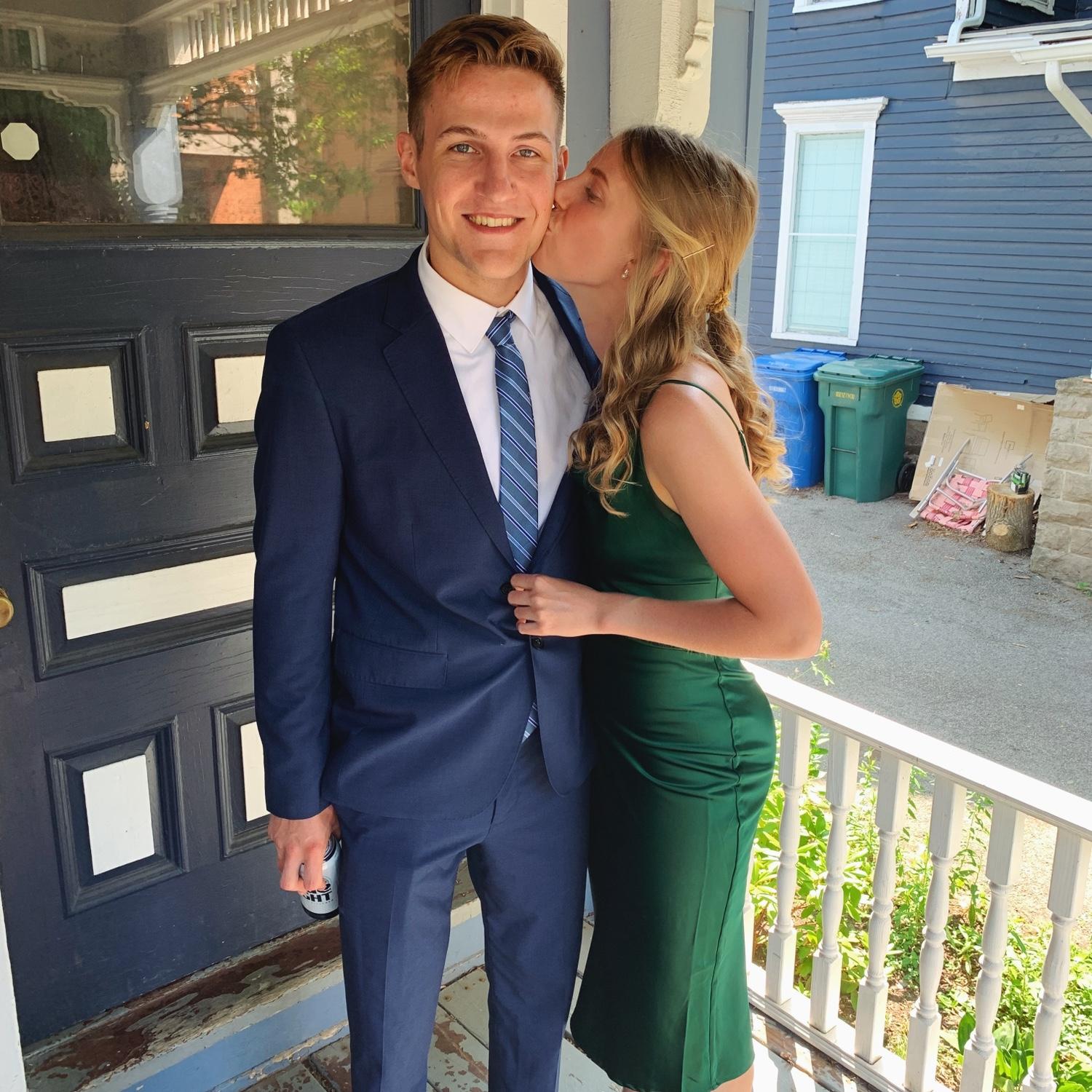 Our first wedding together (June 2021)