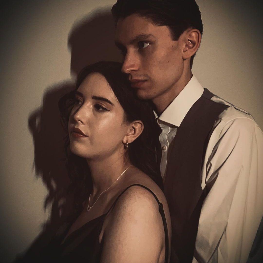 Vintage picture of Margo and William