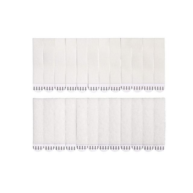 28-Pairs(56 Strips) Large Picture Hanging Strips Heavy Duty, Removable Hook and Loop Tape Picture Hanger Damage Free, Adhesive Strips for Frame Hanging on The Wall