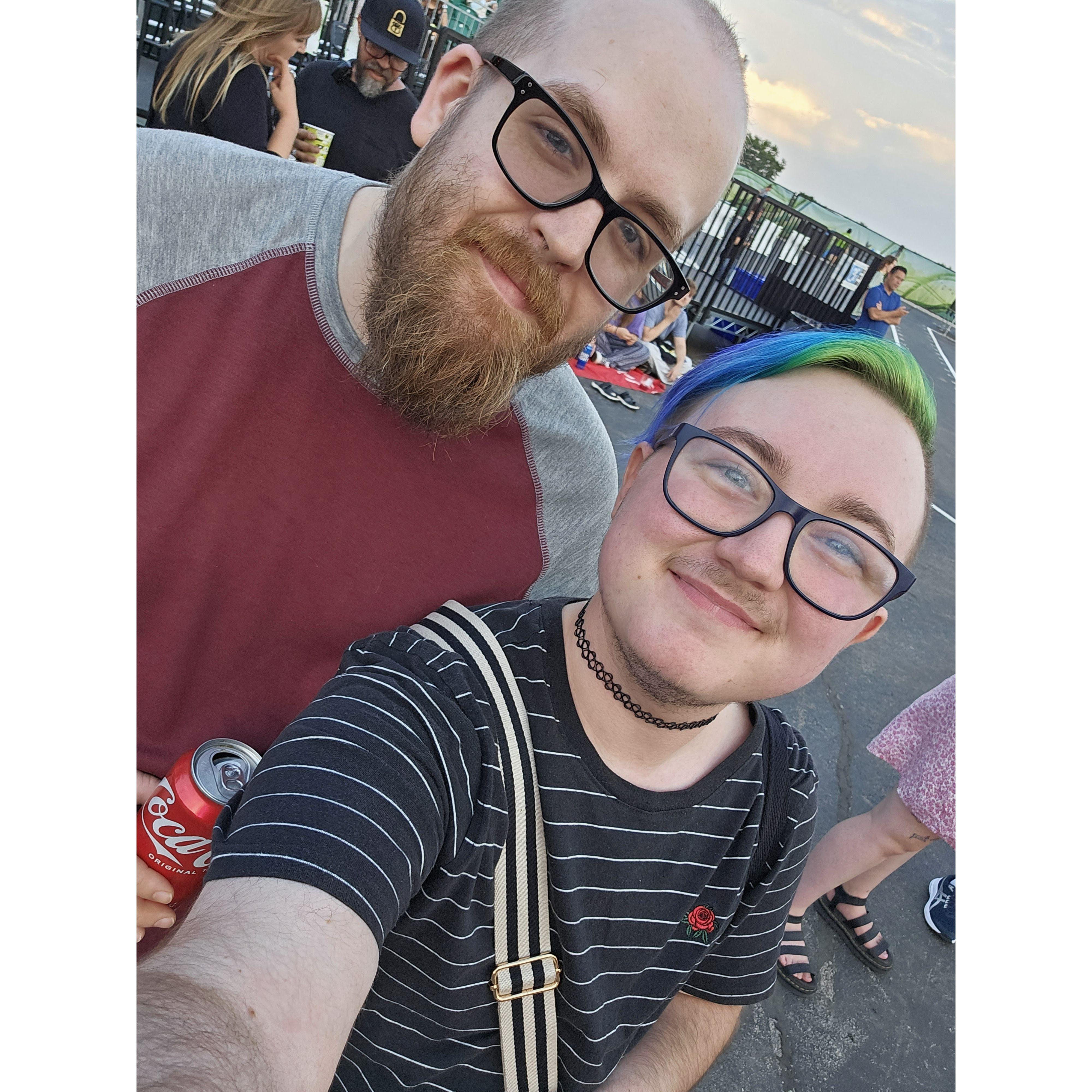 We love going to concerts together! We went to see Cavetown and Mother Mother this time around.