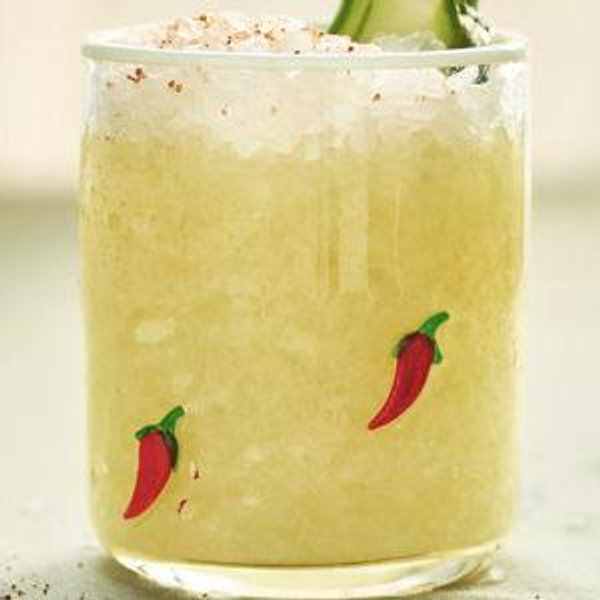Icon Juice Glass - Chili Pepper