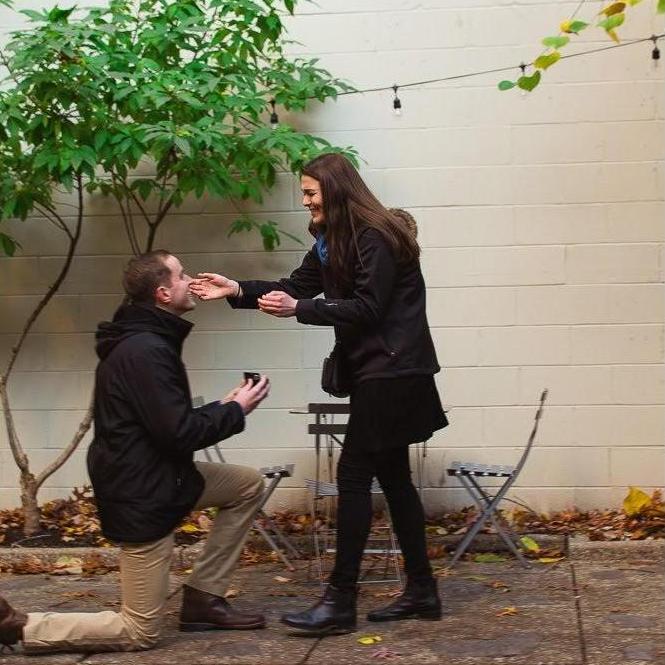 Robbie asked Morgan to marry him, she didn't say anything but meant to say YES!!