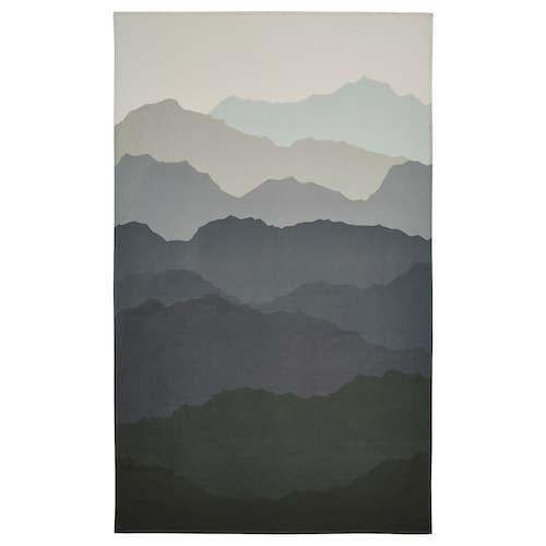 ÖMSESIDIG Tablecloth, white/gray, 57x94