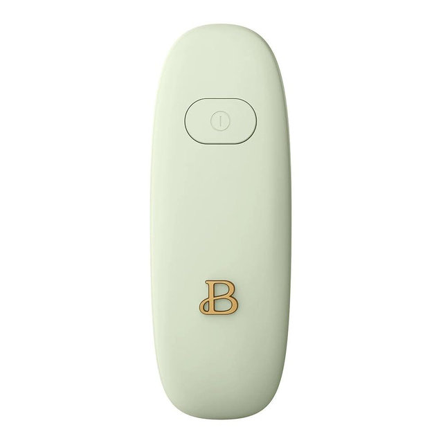 Beautiful Hands-Free Automatic Can Opener, Battery Powered, Smooth Edge, No Sharp Edges, One-Touch Operation, Arthritis-Friendly, Compact, Lightweight, Essential by Drew (Sage Green)