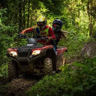 ATV Riding on our Honeymoon