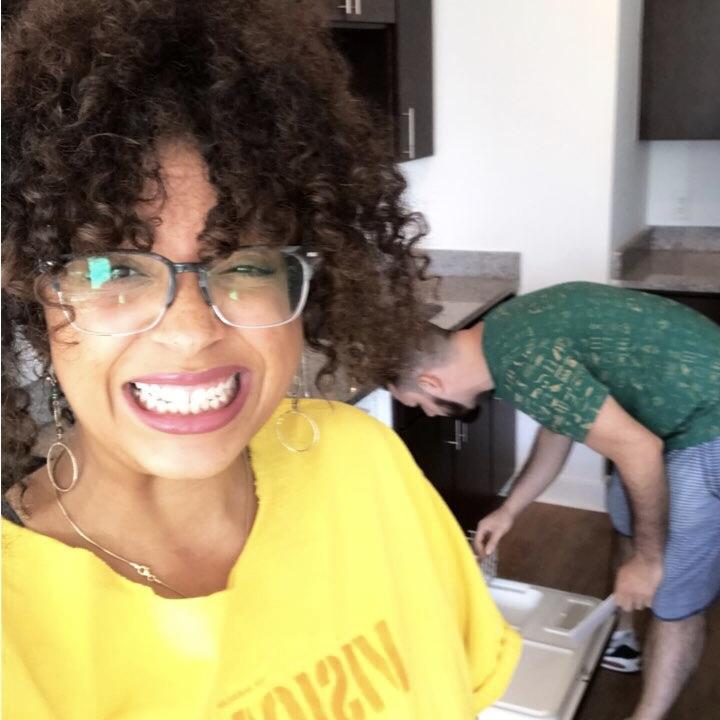 First photo in our first DC residence. This was were BAKT and CrumbCoat Bake Studio were born. We worked side by side during the height of COVID to get our businesses started up together