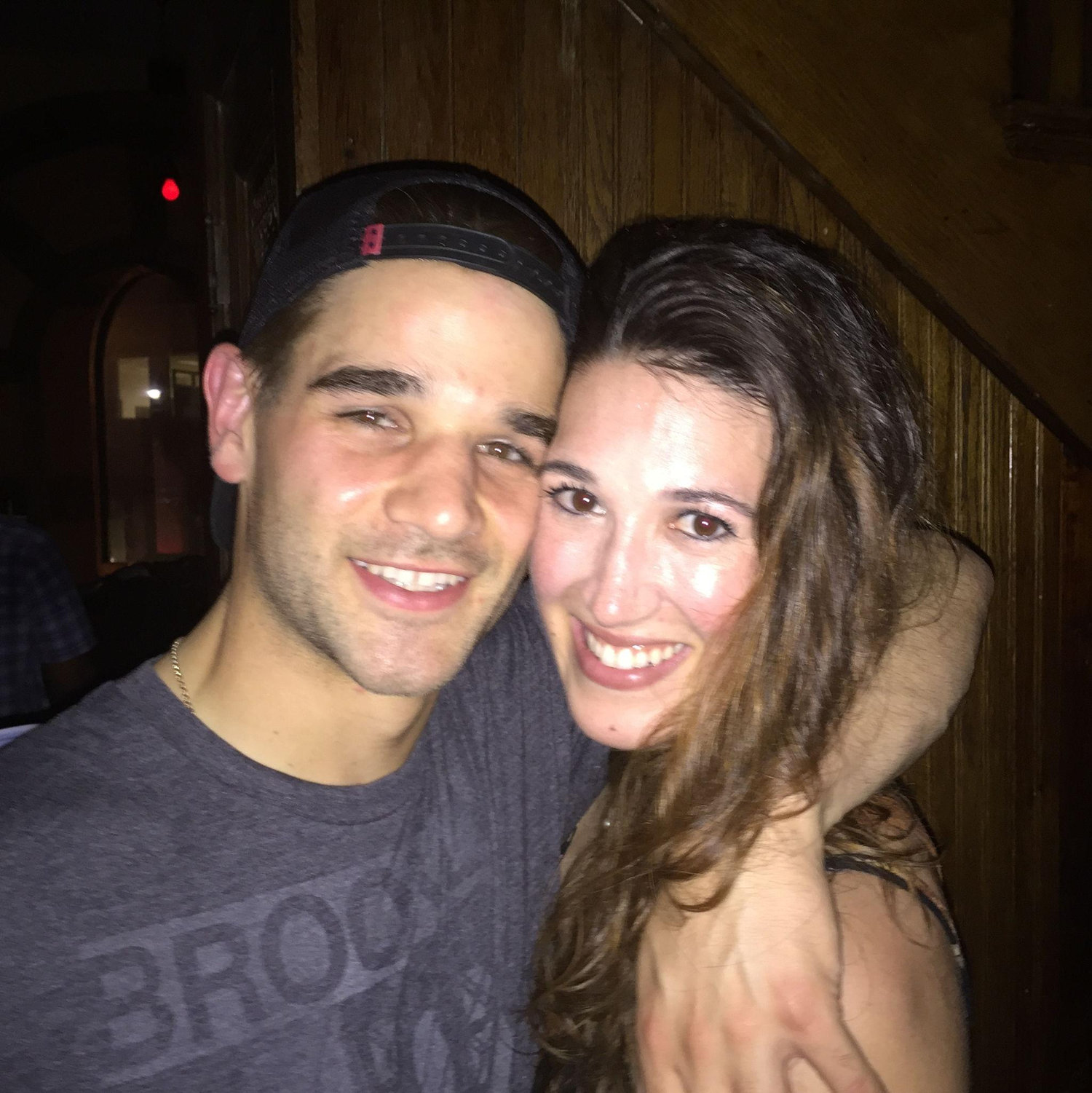 One of our first pics together, August 2018
