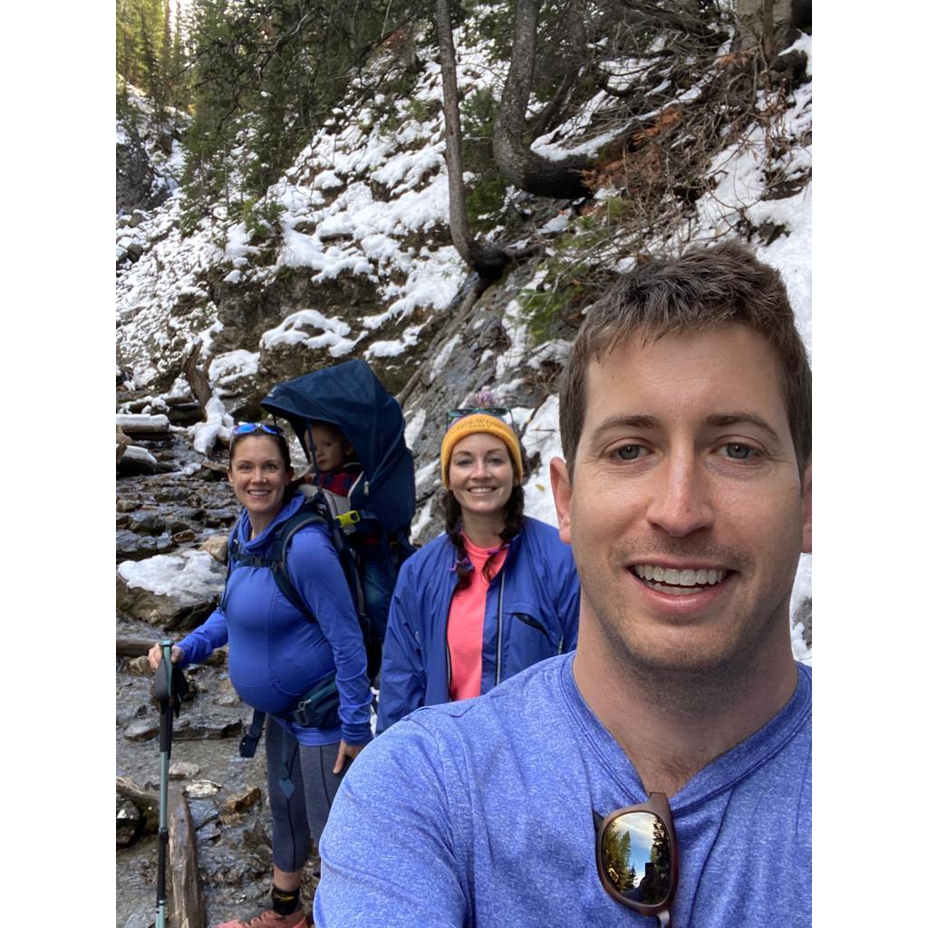 We went on more fall/winter hikes with friends