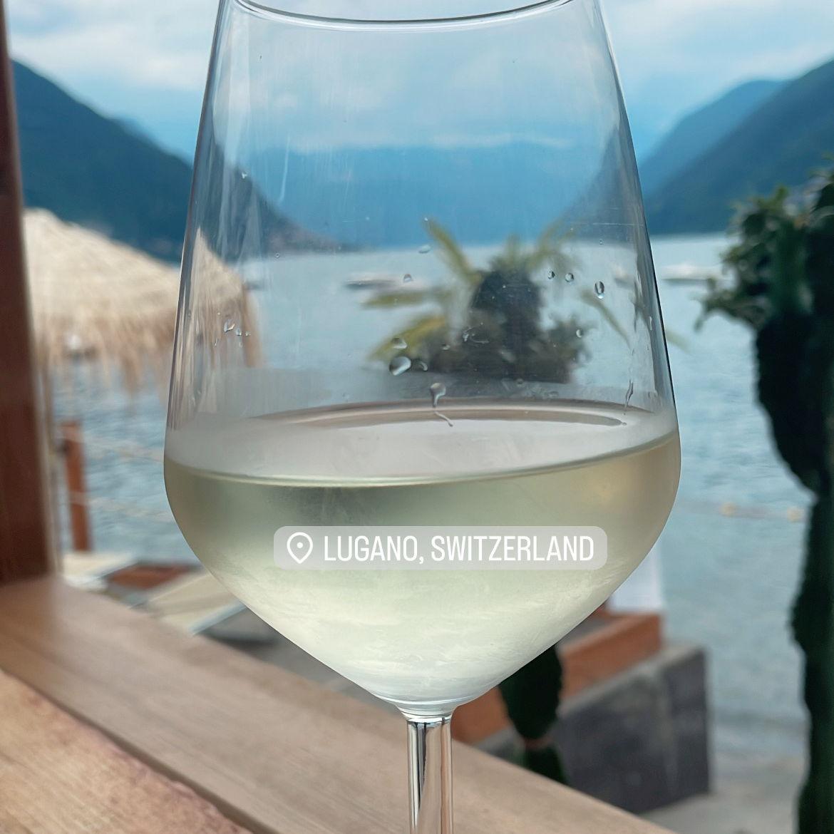 Wine with a Switzerland View