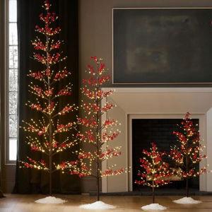 Lit Twinkling Twig Berry Tree (7’)