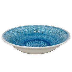 Euro Ceramica Fez Serving Bowl in Turquoise
