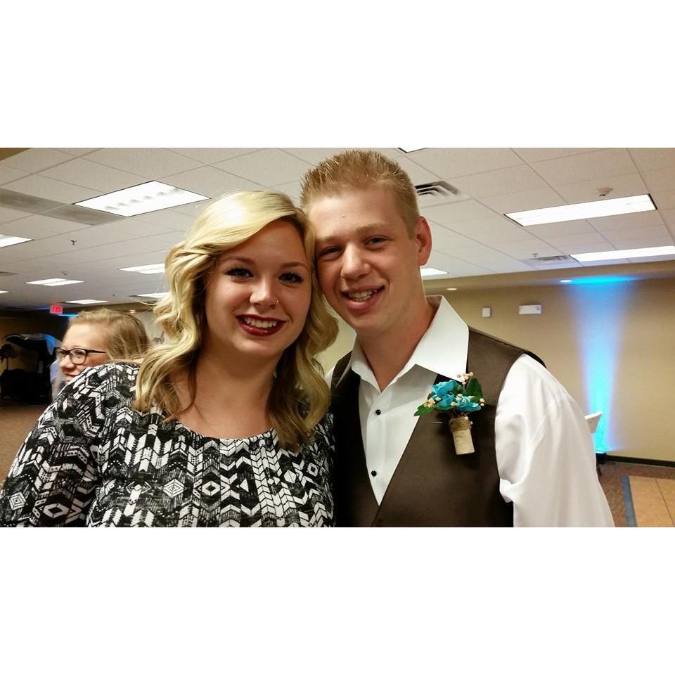 Cassie and Michael McAllister's wedding, Fall 2015