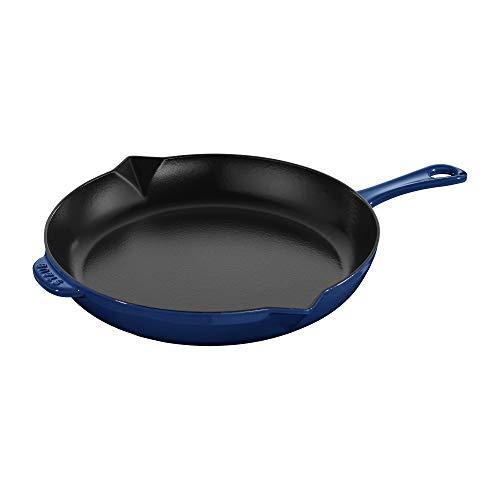 Staub 1223091 Fry Pan, 12", Dark Blue