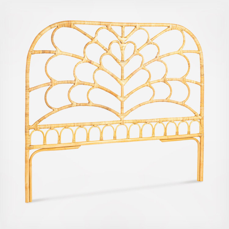 Storied Home, Queen Rattan Headboard | Zola
