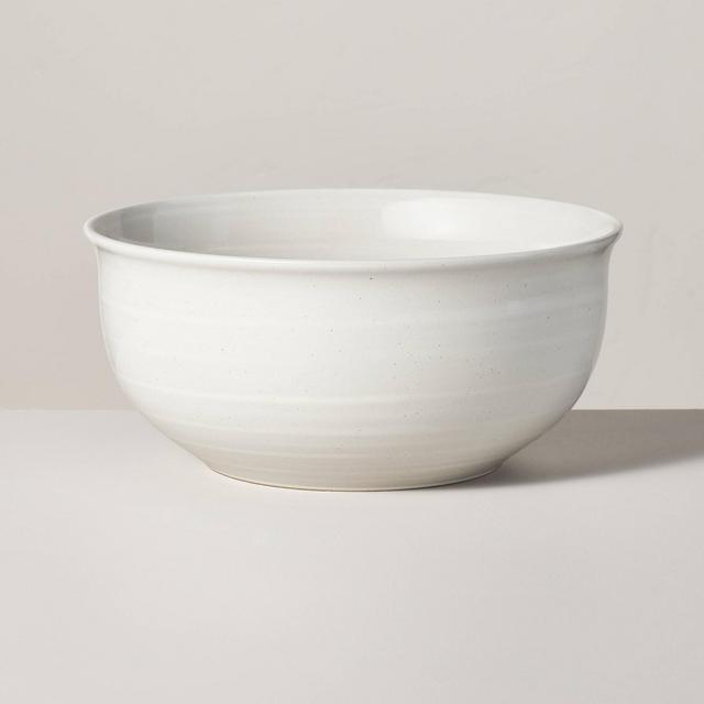 70oz Stoneware Westfield Serving Bowl White - Threshold™