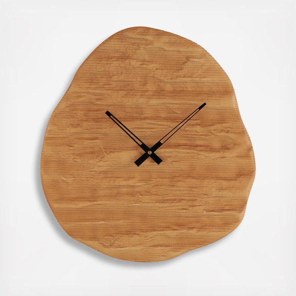 Tisbury Lane, Wavy Decorative Wall Clock | Zola