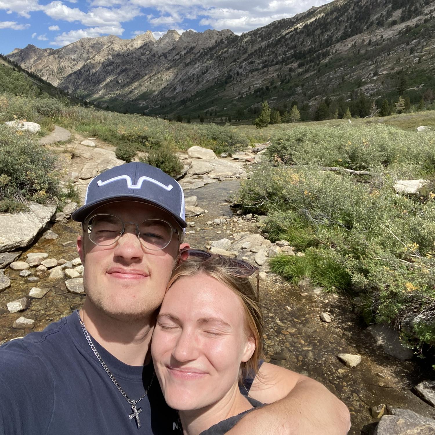 Visiting Lamoille Canyon in Nevada on Thomas' birthday!