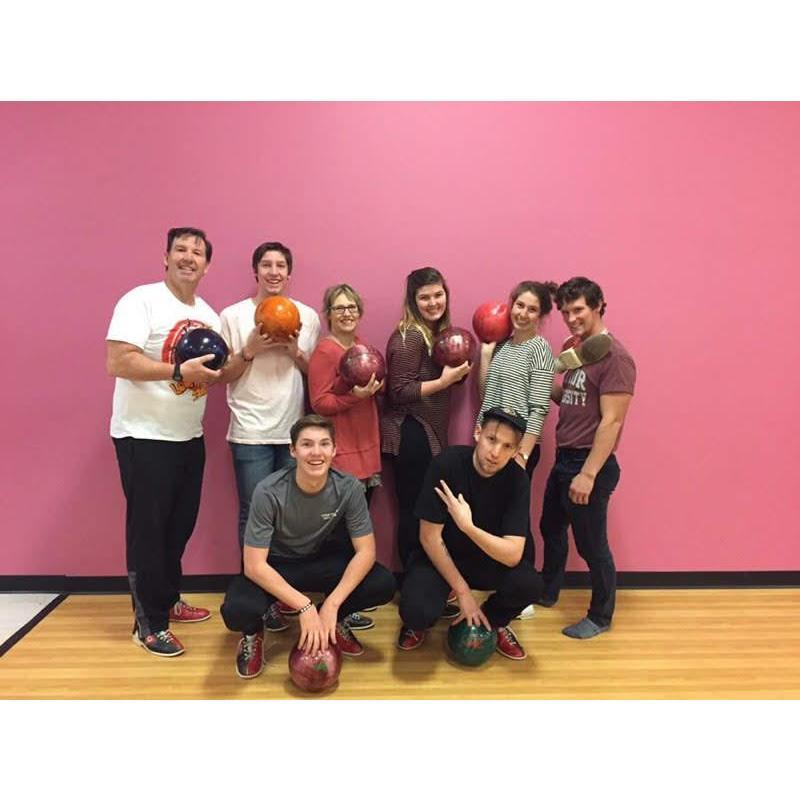 Bowling with the fam in Indiana over Christmas break. Our first Christmas engaged!
